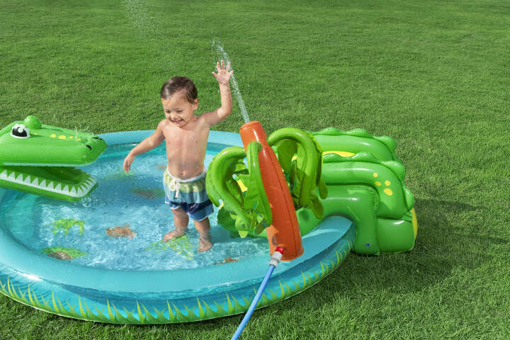 Bestway Wasserspielcenter Crocodile Cove